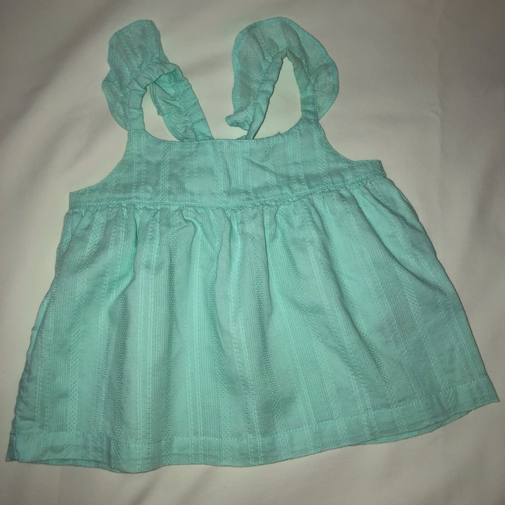 Baby Gap Light Blue Sleeveless Top 12-18 M